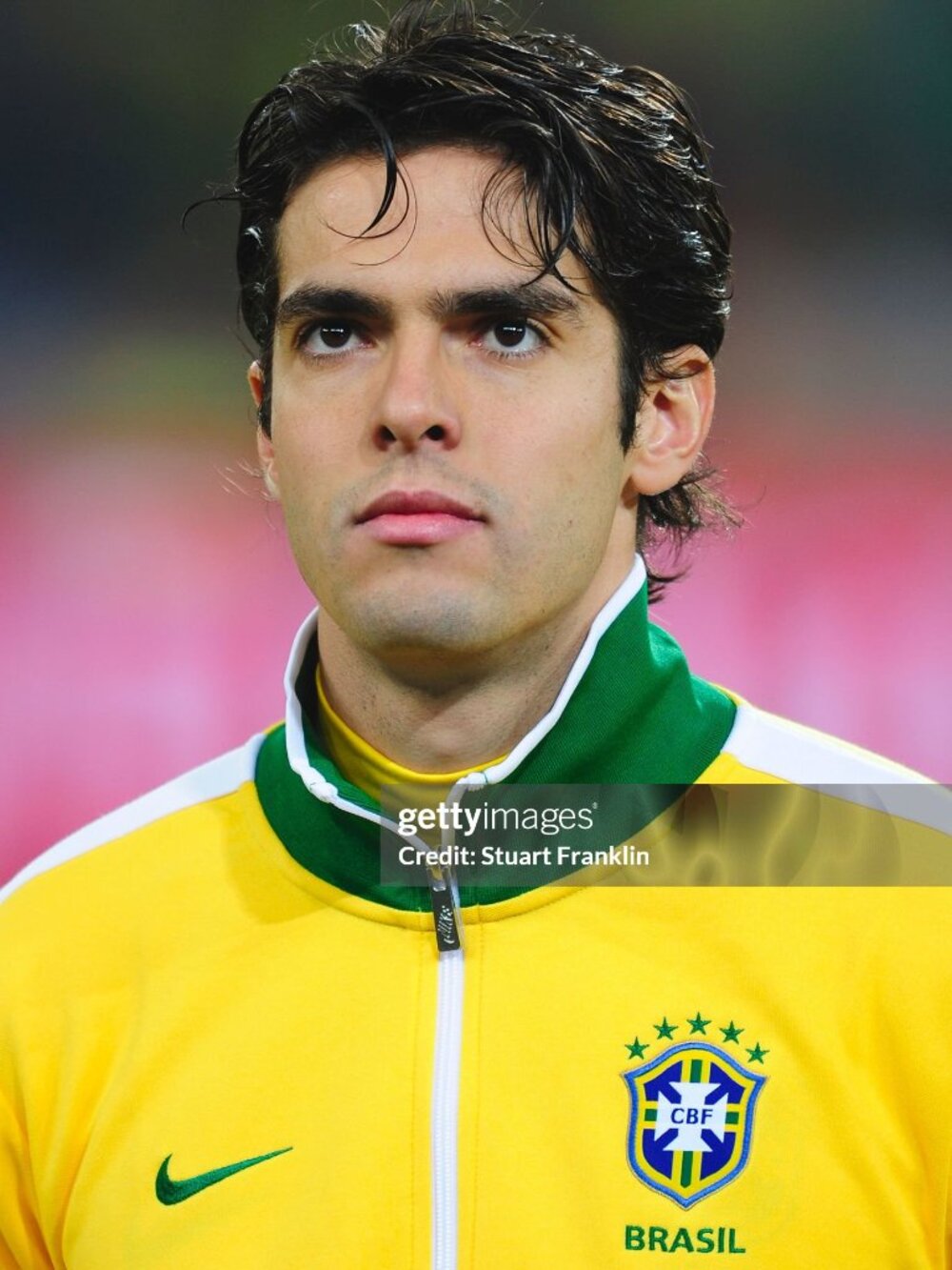 vintage❤️Nike BRAZIL 2010-11 N98 football training track top jacket Brasil